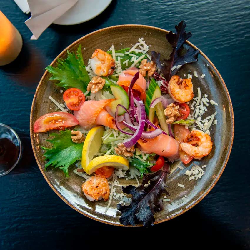 Mad for hele familien - Crema Café & Restaurant i City2 i Taastrup - supper, sandwiches, pastaretter, fiskeretter, burgere, salater, pizza og kødretter!
