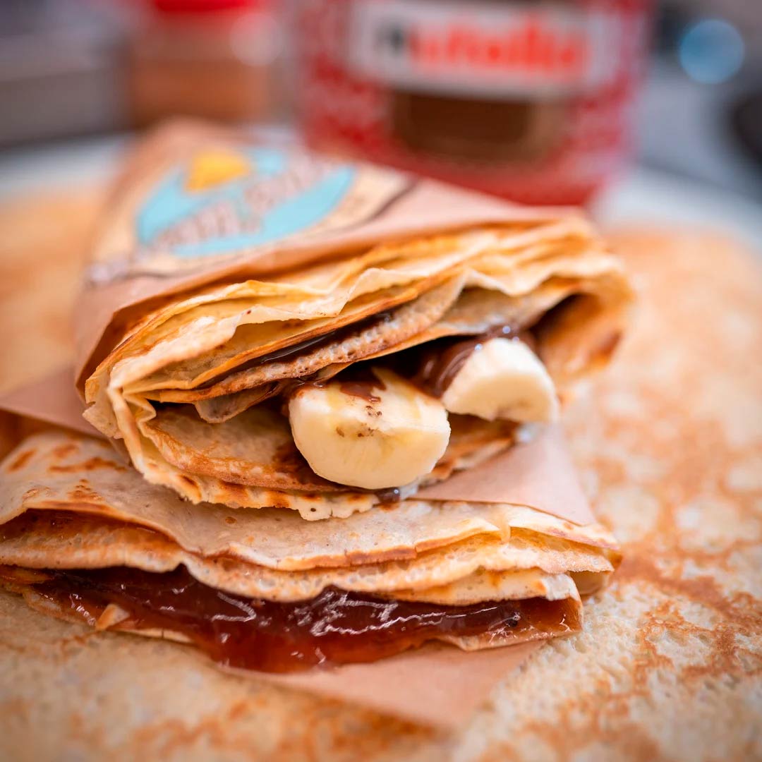 Crêpetastic - Dessertpandekager, madpandekager og Gelato is!