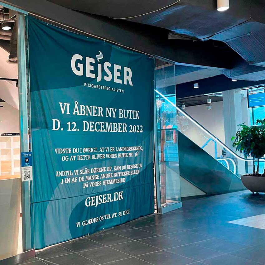 GEjSER er åbnet i City2 - Danmarks førende butik inden for e-cigaretter, e-væske og tilbehør. GEjSER er åbnet i City2 - Danmarks førende butik inden for e-cigaretter, e-væske og tilbehør.