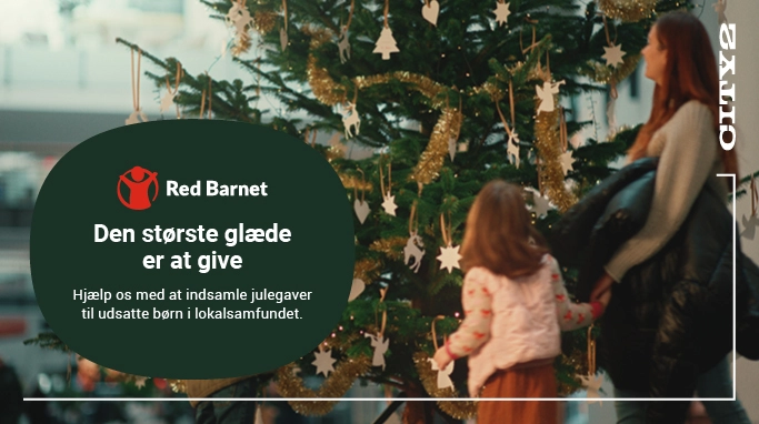 Ønsketræet i City2, julen 2025