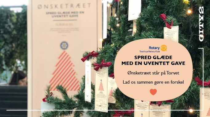 Ønsketræet i City2, julen 2025